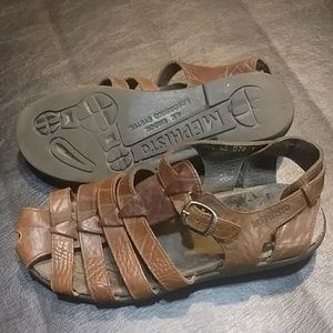 Mephisto Leather Sandals